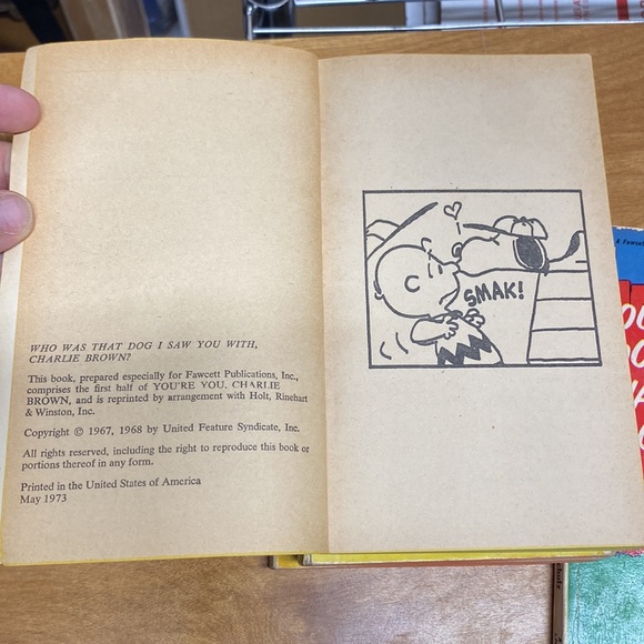 Vintage Charlie Brown Comic Book Lot 6 books - Picture 7 of 8